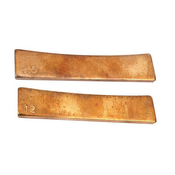 durable 2pcs/pack brass guitar 12'' 9.5'' radius fret press caul insert luthier tools
durable 2pcs/pack brass guitar 12'' 9.5'' radius fret press caul insert luthier tools