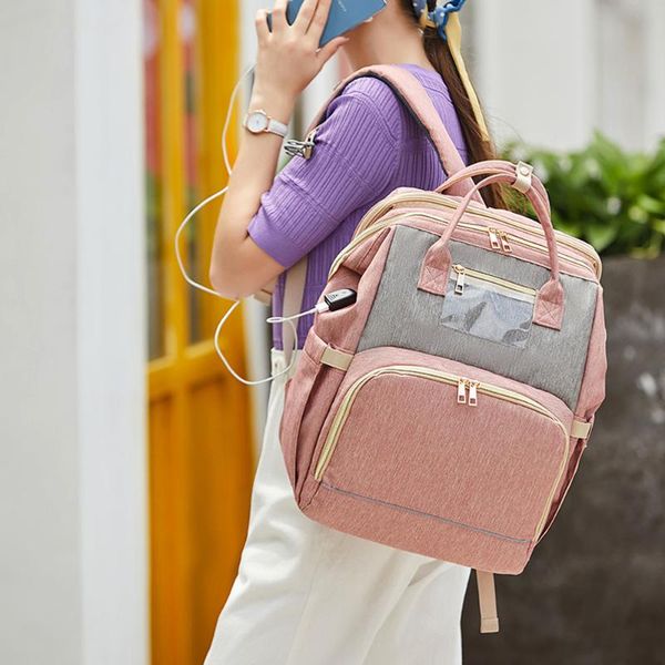 backpack for women large capacity mummy bag maternity nappy bag portable usb charge women backpack fold bed backpacks
backpack for women large capacity mummy bag maternity nappy bag portable usb charge women backpack fold bed backpacks