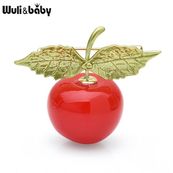 wuli&baby new enamel apple brooches for women 3-color apple fruits casual office brooch pins gifts, Gray
wuli&baby new enamel apple brooches for women 3-color apple fruits casual office brooch pins gifts, Gray