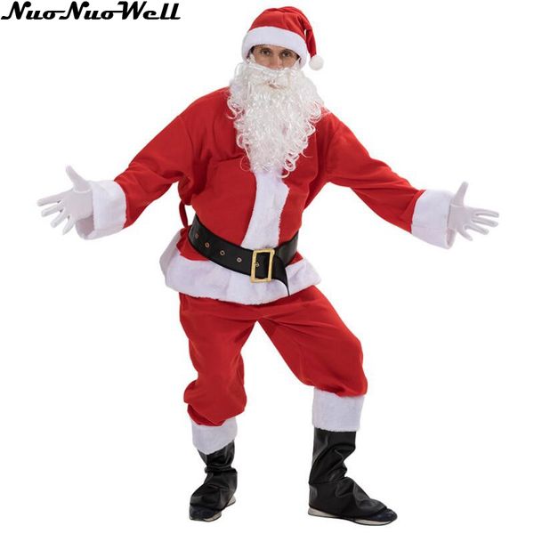 взрослые мужчины санта-клауса костюм плюшевые отец fancy одежда xmas cosplay реквизит с пальто брюки борода пояса hat перчатки рождество set, Black;red
взрослые мужчины санта-клауса костюм плюшевые отец fancy одежда xmas cosplay реквизит с пальто брюки борода пояса hat перчатки рождество set, Black;red