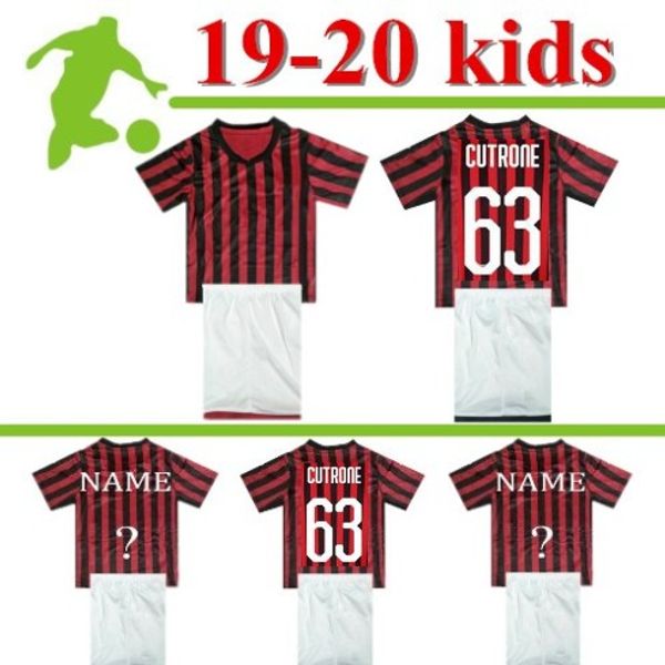 19 20 ac milan child soccer jersey romagnoli 2019 2020 ac milan piatek jersey suso football shirt kessie kids paqueta soccer jerseys, Black;yellow
19 20 ac milan child soccer jersey romagnoli 2019 2020 ac milan piatek jersey suso football shirt kessie kids paqueta soccer jerseys, Black;yellow