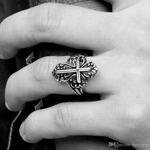 stainless steel rings gothic punk jewelry vintage brand fashion jewelry steampunk men's rings, Silver
stainless steel rings gothic punk jewelry vintage brand fashion jewelry steampunk men's rings, Silver