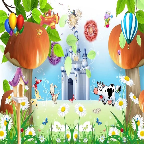 custom large mural 3d wallpaper cartoon fantasy idyllic flower castle boy bedroom mural tv back wall decor deep 5d embossed
custom large mural 3d wallpaper cartoon fantasy idyllic flower castle boy bedroom mural tv back wall decor deep 5d embossed
