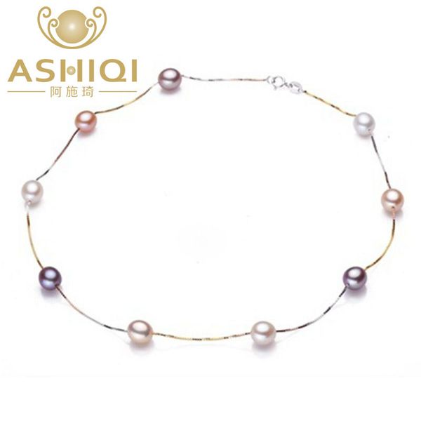 ashiqi real pure 925 sterling silver chain necklace 7-8mm natural freshwater pearl jewelry for women gifts
ashiqi real pure 925 sterling silver chain necklace 7-8mm natural freshwater pearl jewelry for women gifts