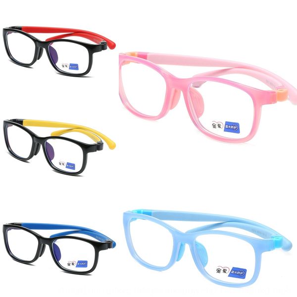 f5gjp detachable bendable children's goggles silicone goggles anti-blue glasses 2020 soft silicone internet class eye protection plain, Silver
f5gjp detachable bendable children's goggles silicone goggles anti-blue glasses 2020 soft silicone internet class eye protection plain, Silver