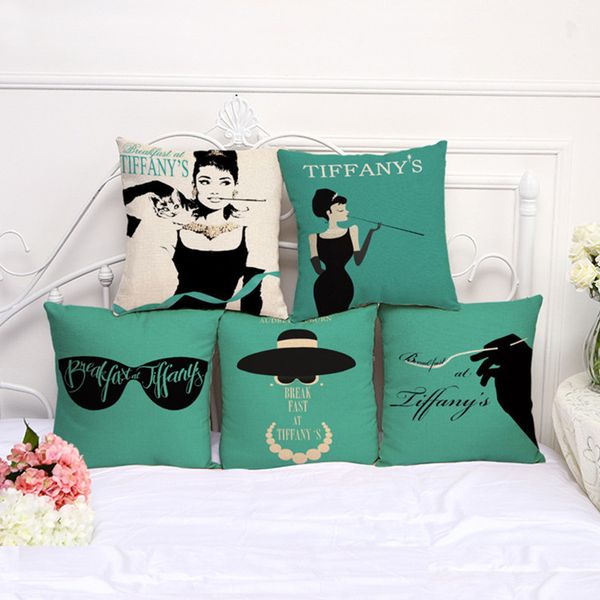 5 designs audrey hepburn printing pillow covers cotton linen pillow cases living room sofa decorative cushion covers 45cm*45cm
5 designs audrey hepburn printing pillow covers cotton linen pillow cases living room sofa decorative cushion covers 45cm*45cm