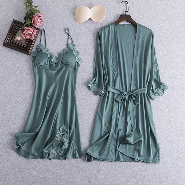 women's sleepwear robe suit pajamas gown set womens v-neck cami nighties 2pc wear pijama print home nightwear lingerie spring lady nigh, Black;red
women's sleepwear robe suit pajamas gown set womens v-neck cami nighties 2pc wear pijama print home nightwear lingerie spring lady nigh, Black;red