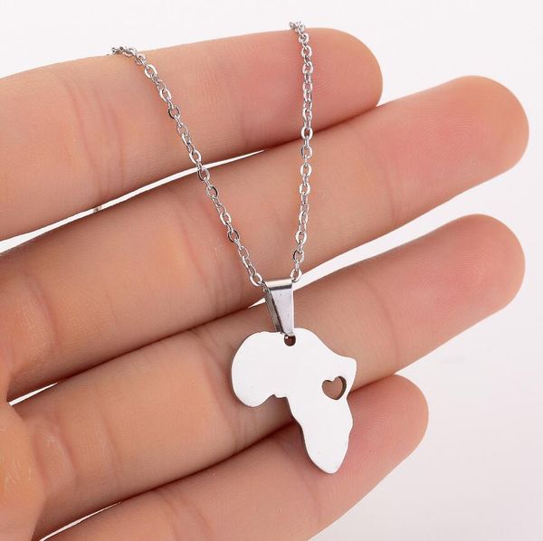 oly2u 10pcs/lot chain necklace cute stainless steel love africa map necklaces pendants for women girls drop shipping collier, Silver
oly2u 10pcs/lot chain necklace cute stainless steel love africa map necklaces pendants for women girls drop shipping collier, Silver