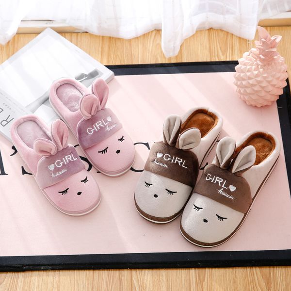 new style cartoon ears cotton winter home shoes women soft house indoor bedroom keep warm casual slippers boys and girls, Black
new style cartoon ears cotton winter home shoes women soft house indoor bedroom keep warm casual slippers boys and girls, Black