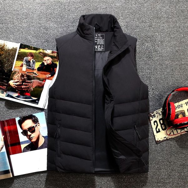 fashion men ultralight down vest brand white duck down waistcoat men casual warm winter sleeveless jacket, Black
fashion men ultralight down vest brand white duck down waistcoat men casual warm winter sleeveless jacket, Black