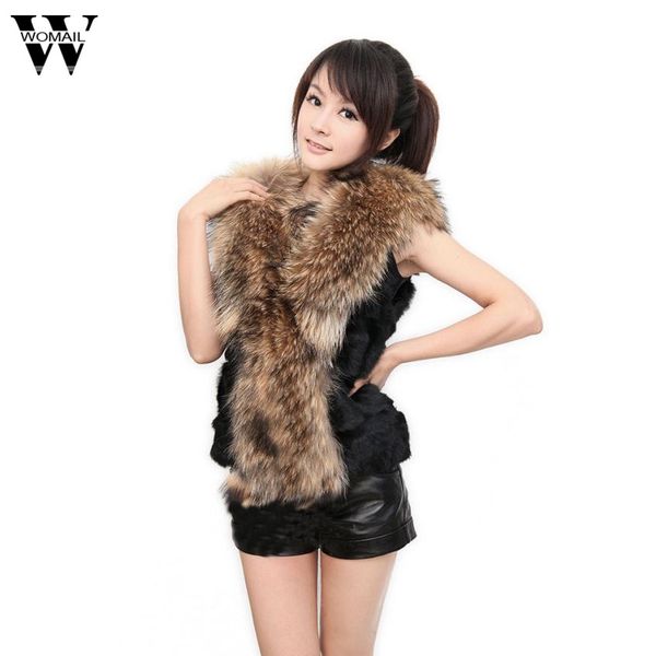 new women faux fur vests sleeveless casacos girl winter autumn coat elegant waistcoat 2016 fashion outwear mujer nov25, Black
new women faux fur vests sleeveless casacos girl winter autumn coat elegant waistcoat 2016 fashion outwear mujer nov25, Black
