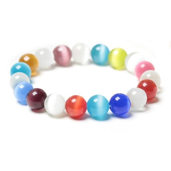multicolor cat eyes crystal round beads bracelet for women elastic rope strand bracelets bangle fashion wrist jewelry 7.5" b272, Golden;silver
multicolor cat eyes crystal round beads bracelet for women elastic rope strand bracelets bangle fashion wrist jewelry 7.5" b272, Golden;silver