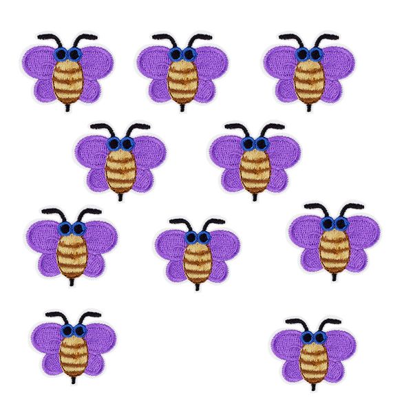 10 pcs cute colorful embroidery bee ironed on and sewed patches patchwork accessories embroidered applique for clothing,shoes,bags ect, Black
10 pcs cute colorful embroidery bee ironed on and sewed patches patchwork accessories embroidered applique for clothing,shoes,bags ect, Black