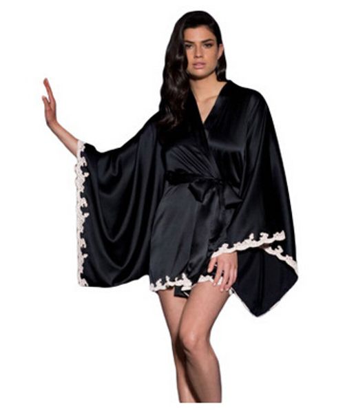 2016 faux silk lace kimono intimate sleepwear fashion trumpet sleeve robe bride robe satin bathrobe nightgown, Black;red
2016 faux silk lace kimono intimate sleepwear fashion trumpet sleeve robe bride robe satin bathrobe nightgown, Black;red