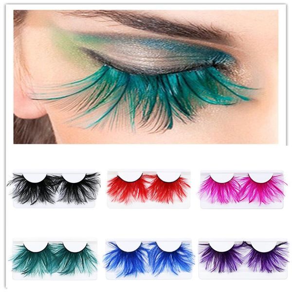 1pair feather 3d thick winged natural long false eyelashes party nightclub makeup eye lash halloween xmas show feather eyeashes
1pair feather 3d thick winged natural long false eyelashes party nightclub makeup eye lash halloween xmas show feather eyeashes