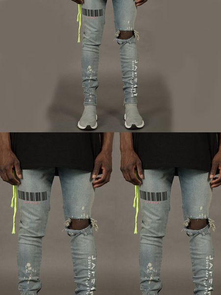 new mens holejeans for men fashion zipper skinny jeans pencil pants and zipper trousers, Blue
new mens holejeans for men fashion zipper skinny jeans pencil pants and zipper trousers, Blue