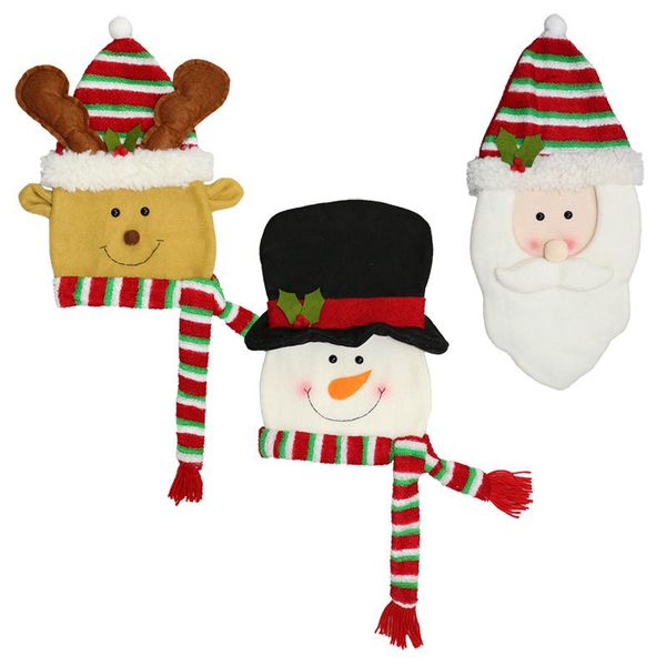 christmas tree ers santa claus/snowman/reindeer hugger with hat and striped scarf holiday decorations ornaments winter party
christmas tree ers santa claus/snowman/reindeer hugger with hat and striped scarf holiday decorations ornaments winter party