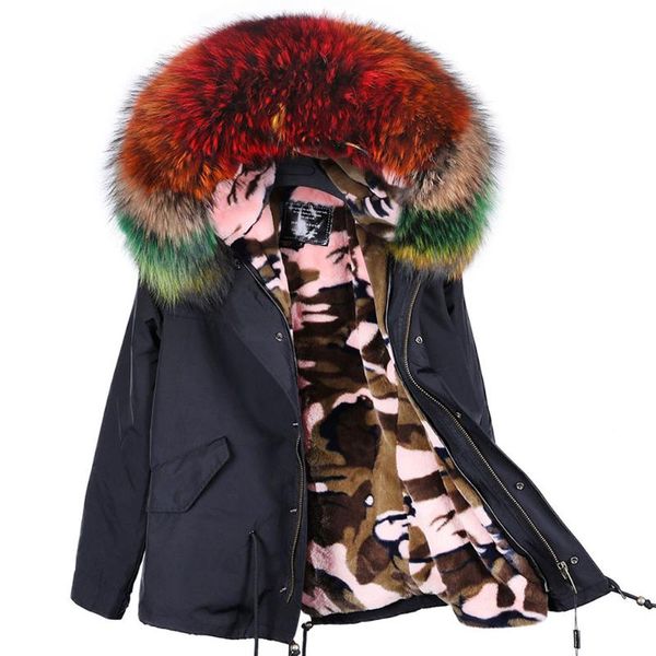 women's down & parkas maomaokong2021 autumn and winter real fur collar female jacket plus cotton thickening natural jack, Black
women's down & parkas maomaokong2021 autumn and winter real fur collar female jacket plus cotton thickening natural jack, Black
