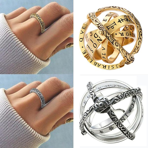 creative astronomical ball ring complex rotating clamshell astronomical ring universe student constellation jewelry 7/8/9, Golden;silver
creative astronomical ball ring complex rotating clamshell astronomical ring universe student constellation jewelry 7/8/9, Golden;silver
