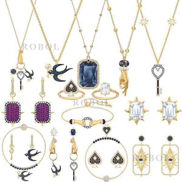 swa original classic brand bracelet necklace jewel embellishment is suitable for ladies to attend party jewelry wholesale gifts, Blue;slivery
swa original classic brand bracelet necklace jewel embellishment is suitable for ladies to attend party jewelry wholesale gifts, Blue;slivery