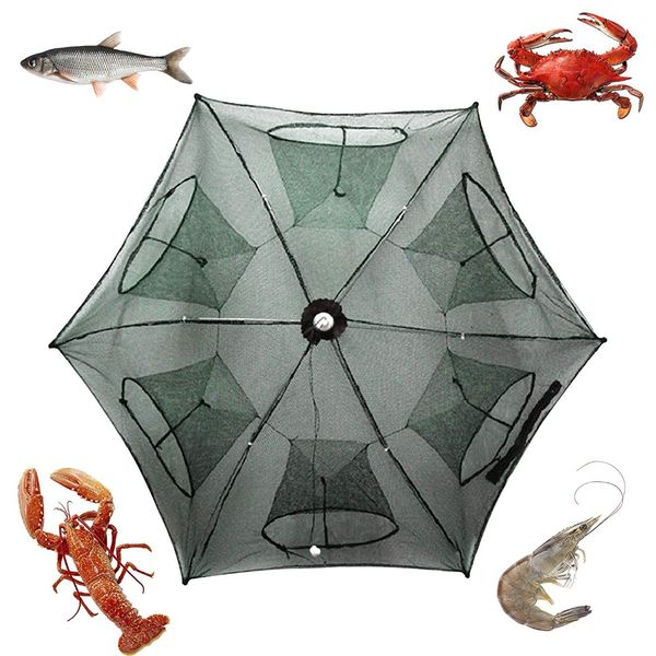 automatic fishing net shrimp cage nylon foldable crab fish trap cast net cast folding fishing network mesh trap
automatic fishing net shrimp cage nylon foldable crab fish trap cast net cast folding fishing network mesh trap