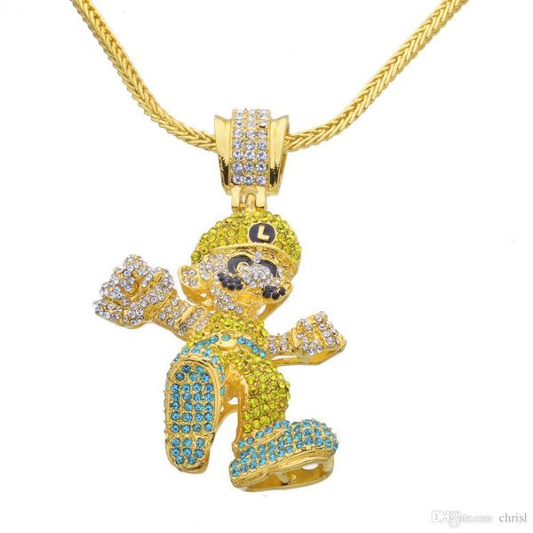 hip-hop game theme gold necklace game fans collection cartoon cartoon grand pendant ornaments christmas gifts wholesale, Silver
hip-hop game theme gold necklace game fans collection cartoon cartoon grand pendant ornaments christmas gifts wholesale, Silver