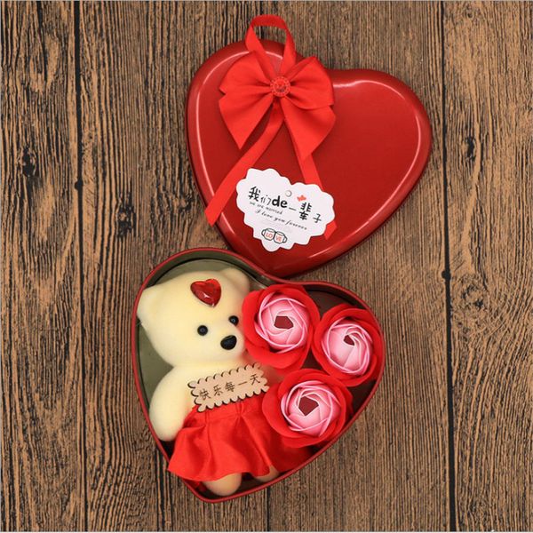 wholesale artificial flower 3pcs roses bear soap flower gift box valentines day mothers day wedding newyear gift for wife
wholesale artificial flower 3pcs roses bear soap flower gift box valentines day mothers day wedding newyear gift for wife