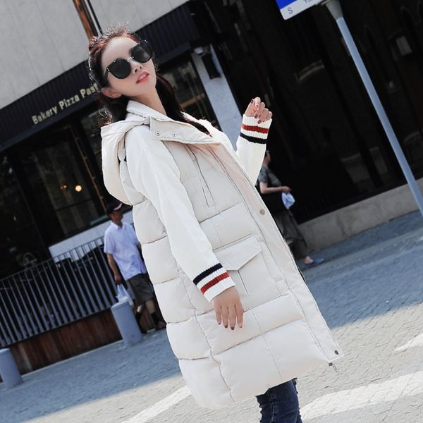 women's vests autumn winter women down cotton waistcoat 2021 female sleeveless jacket hooded warm long vest colete feminino plus size p, Black;white
women's vests autumn winter women down cotton waistcoat 2021 female sleeveless jacket hooded warm long vest colete feminino plus size p, Black;white