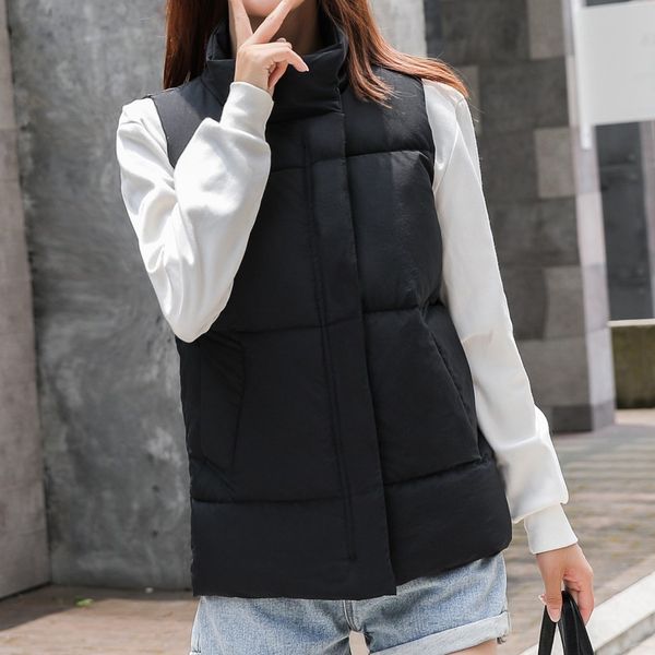 new 2019 autumn and winter women cotton vest white duck down soft warm waistcoat plus size s-xl female outwear brand vest coat, Black;white
new 2019 autumn and winter women cotton vest white duck down soft warm waistcoat plus size s-xl female outwear brand vest coat, Black;white