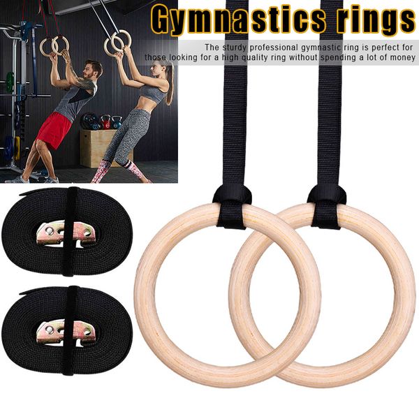 wood gymnastic rings 28mm gym rings with adjustable long buckles straps for workout home gym cross fitness whshopping
wood gymnastic rings 28mm gym rings with adjustable long buckles straps for workout home gym cross fitness whshopping