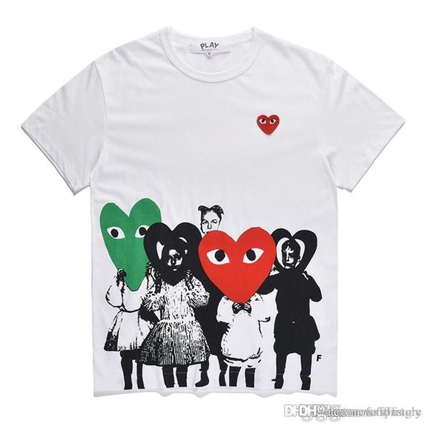 лучшее качество holiday heart emoji play com des garcons play футболка белая с коротким рукавом, White
лучшее качество holiday heart emoji play com des garcons play футболка белая с коротким рукавом, White