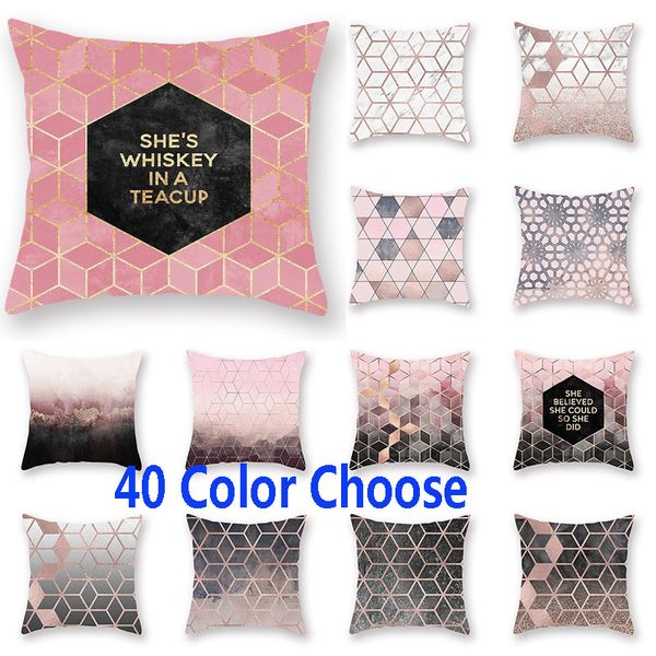 rose gold geometric pillowcase cushion cover glamour square pillow case cushion cover home sofa car decoration 40 style hh7-2019
rose gold geometric pillowcase cushion cover glamour square pillow case cushion cover home sofa car decoration 40 style hh7-2019