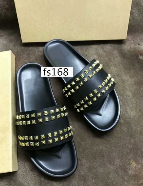 donna studded flat slippers designer luxury red bottoms shoes men rivet spikes flat slipperswith boxs, Black
donna studded flat slippers designer luxury red bottoms shoes men rivet spikes flat slipperswith boxs, Black