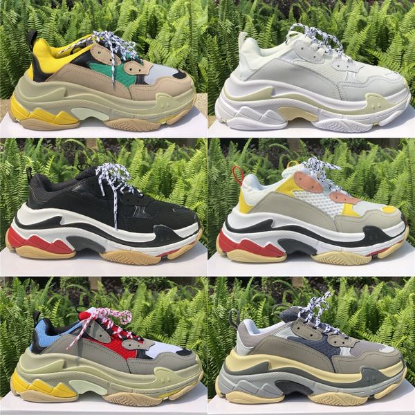 2019 luxury platform triple s designer shoes gym red blue triple black low old dad vintage casual sneakers for men women high quality
2019 luxury platform triple s designer shoes gym red blue triple black low old dad vintage casual sneakers for men women high quality