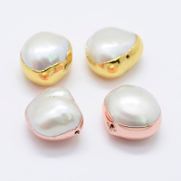 10pcs natural pearl beads for jewelry making diy accessories,potato shape, mixed color 10~12x10~13x6~9mm, hole: 0.5mm f60
10pcs natural pearl beads for jewelry making diy accessories,potato shape, mixed color 10~12x10~13x6~9mm, hole: 0.5mm f60