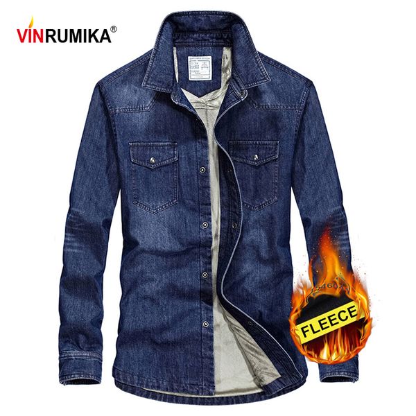 2020 european casual men's winter thick fleece cowboy blue long sleeve shirt man fashion cotton denim black shirts, White;black
2020 european casual men's winter thick fleece cowboy blue long sleeve shirt man fashion cotton denim black shirts, White;black