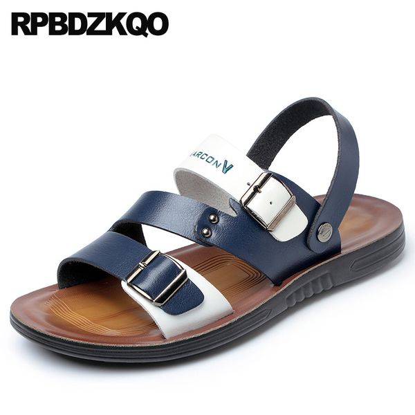 2018 outdoor slip on strap men sandals leather summer shoes casual flat waterproof open toe slides slippers fashion water, Black
2018 outdoor slip on strap men sandals leather summer shoes casual flat waterproof open toe slides slippers fashion water, Black