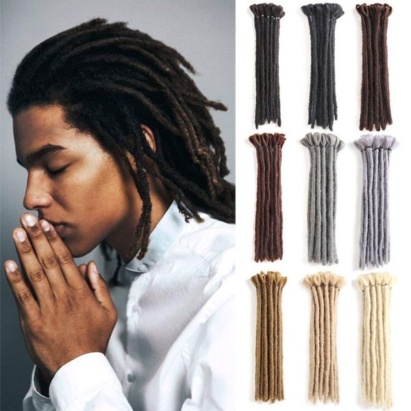 handmade dreadlocks black reggae hair extensions 12 inch fashion hip-hop style 10 strands/pack synthetic braiding hair for men
handmade dreadlocks black reggae hair extensions 12 inch fashion hip-hop style 10 strands/pack synthetic braiding hair for men
