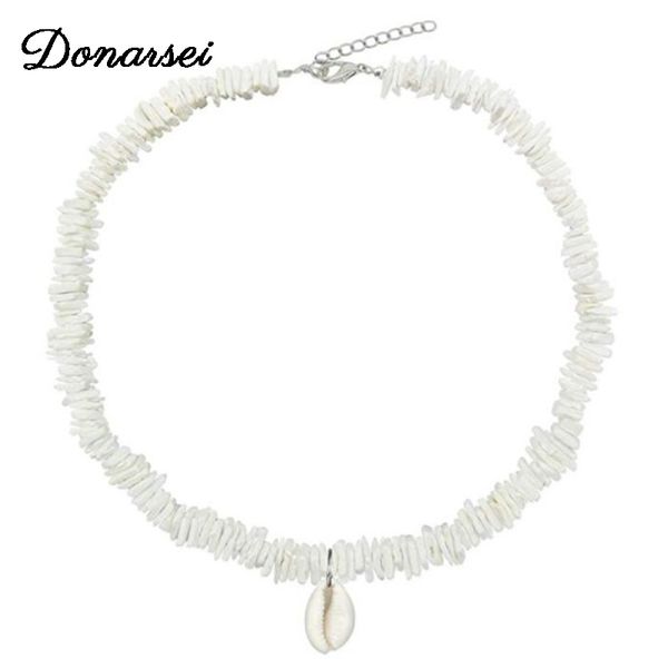 donarsei summer hawaii white sea shell necklace for women fashion cowrie choker necklace friendship gift, Golden;silver
donarsei summer hawaii white sea shell necklace for women fashion cowrie choker necklace friendship gift, Golden;silver