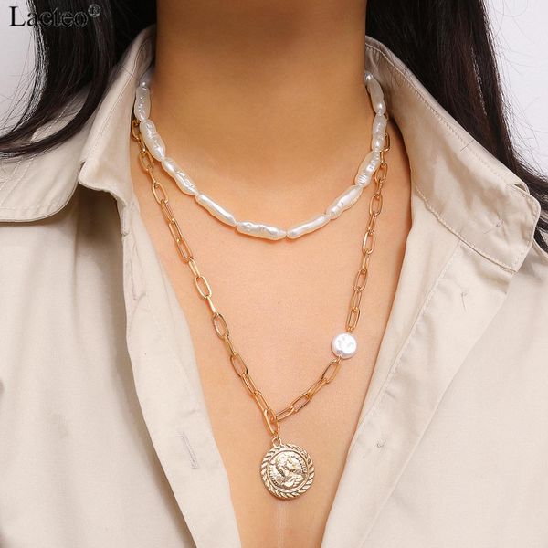 lacteo bohemain carved coin virgin mary pendant necklace jewelry women 2019 fashion multi layer imitation pearl choker necklace, Silver
lacteo bohemain carved coin virgin mary pendant necklace jewelry women 2019 fashion multi layer imitation pearl choker necklace, Silver