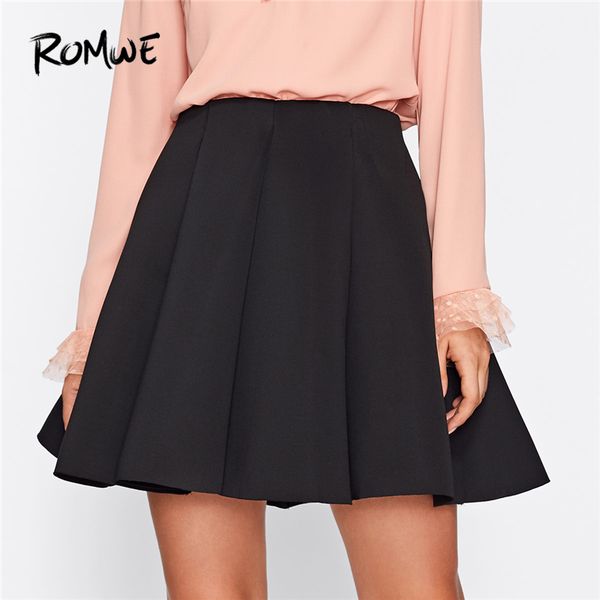 black plain box pleated womens casual skirt summer mid waist spring autumn female above knee short fit and flare skirt
black plain box pleated womens casual skirt summer mid waist spring autumn female above knee short fit and flare skirt