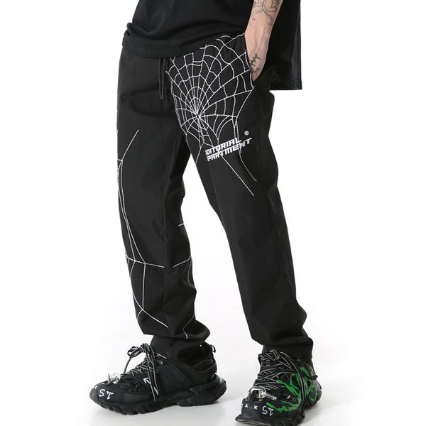 uncledonjm spider embroidery baggy harem pants streetwear men 2020 summer hip hop casual trousers fashion male pants ed933, Black
uncledonjm spider embroidery baggy harem pants streetwear men 2020 summer hip hop casual trousers fashion male pants ed933, Black