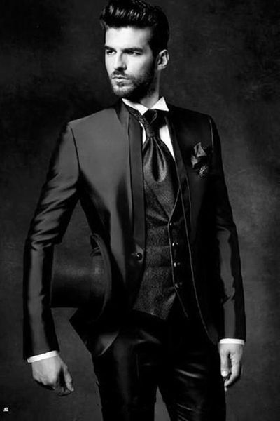 new one button groomsmen mandarin lapel groom tuxedos 3 piece men suits wedding/prom man blazer ( jacket+pants+vest+tie) 428, Black;gray
new one button groomsmen mandarin lapel groom tuxedos 3 piece men suits wedding/prom man blazer ( jacket+pants+vest+tie) 428, Black;gray