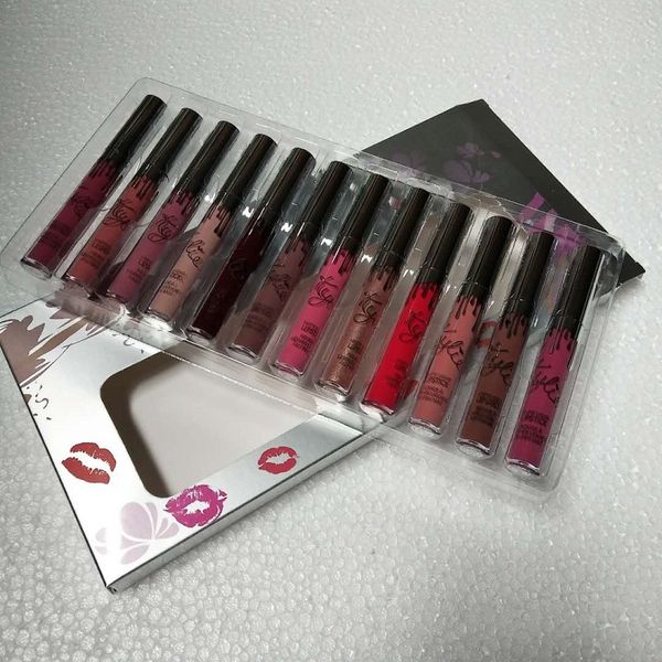 Hot KL Matte Помада Набор из 12 цветов Жидкая помада Lip Gloss Set от KL cosmetics
Hot KL Matte Помада Набор из 12 цветов Жидкая помада Lip Gloss Set от KL cosmetics