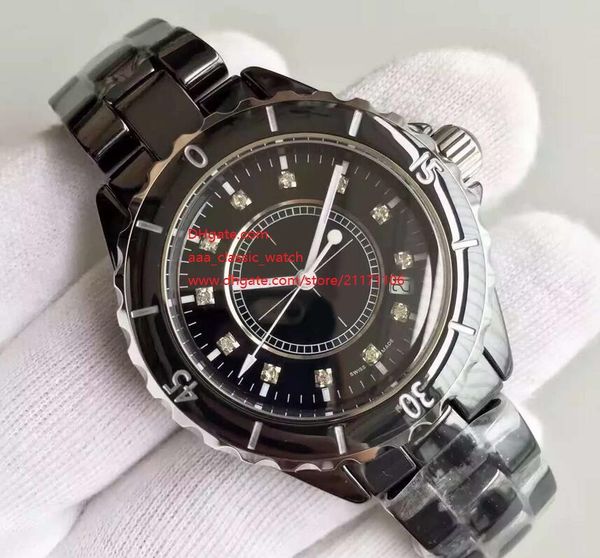 factory supplier luxury wristwatches ceramic 38mm black dial diamond automatic mechanical date men's and women's watcheswatches, Slivery;brown
factory supplier luxury wristwatches ceramic 38mm black dial diamond automatic mechanical date men's and women's watcheswatches, Slivery;brown