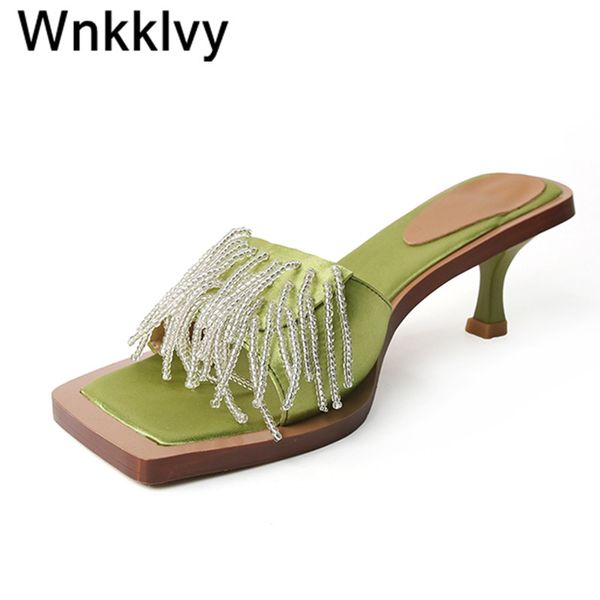 slippers summer dress party shoes woman 2020 flipflops string beaded lazy high heels fringe tassel summer gladiator sandals, Black
slippers summer dress party shoes woman 2020 flipflops string beaded lazy high heels fringe tassel summer gladiator sandals, Black