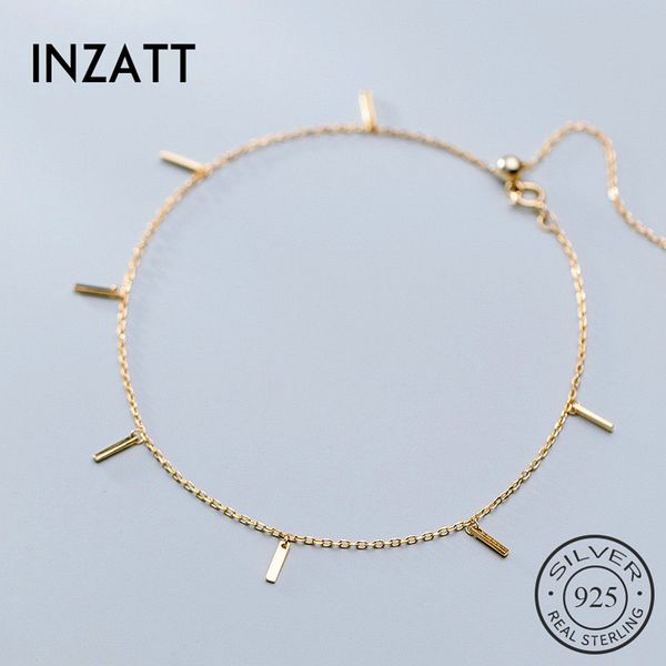 inzareal 925 sterling silver minimalist bracelet for fashion women birthday party trendy fine jewelry accessories gift, Golden;silver
inzareal 925 sterling silver minimalist bracelet for fashion women birthday party trendy fine jewelry accessories gift, Golden;silver