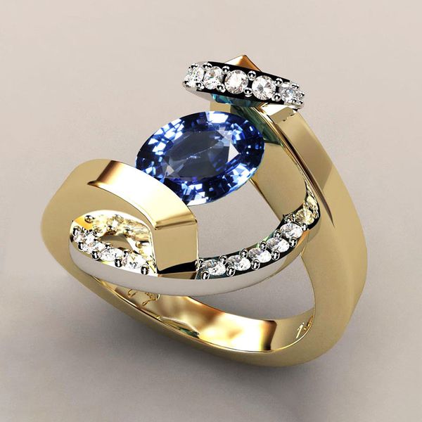 exquisite shiny blue stone zircon ring for women engagement wedding party ring fashion female jewelry 2019, Golden;silver
exquisite shiny blue stone zircon ring for women engagement wedding party ring fashion female jewelry 2019, Golden;silver