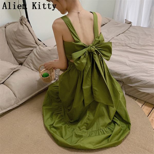 casual dresses alien kitty stylish summer spaghetti strap sweet solid loose sleeveless bow fashion women all match strapless long dress, Black;gray
casual dresses alien kitty stylish summer spaghetti strap sweet solid loose sleeveless bow fashion women all match strapless long dress, Black;gray