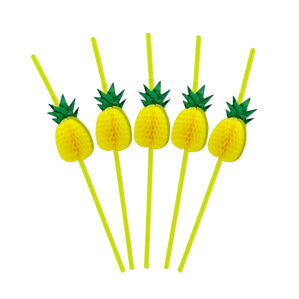 30 pcs drinking straws colorful pineapple shape plastic straws disposable drinking pipettes party banquet carnival supply 
30 pcs drinking straws colorful pineapple shape plastic straws disposable drinking pipettes party banquet carnival supply